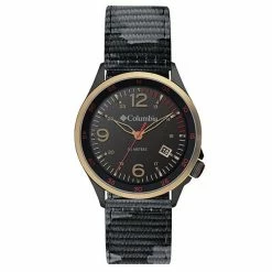 Columbia Watch - Canyon Ridge - Black 3-Hand Date Black Camo Nylon