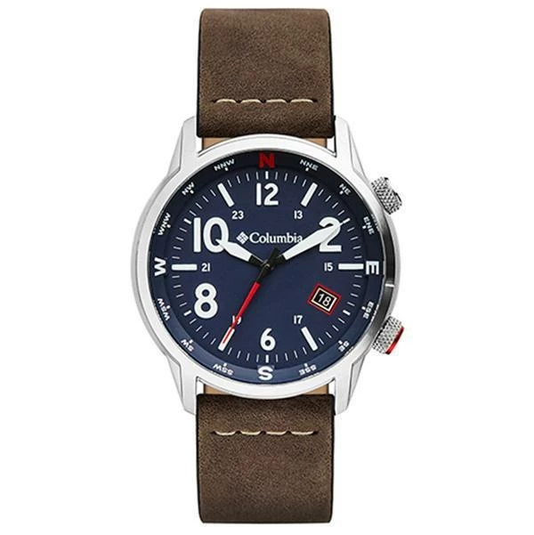 Columbia Watch - Outbacker - Navy 3-Hand Date Saddle Leather 1 Columbia Watch - Outbacker - Navy 3-Hand Date Saddle Leather