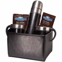 Primeline Custom Logo Empire Thermal Bottle & Cups Ghirardelli Cocoa Set