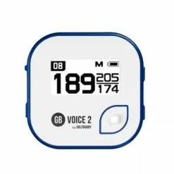 Golf Buddy Voice 2 Talking Golf GPS White/Blue