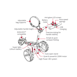 Motocaddy M1 Standard Lithium Electric Golf Cart -GOLF CARTS Sales Motocaddy M1 Standard Lithium Electric Golf Cart Electric Cart 6