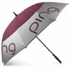 Ping Umbrella - Womens 62" - Silver/Garnet/Mr Ping Camo